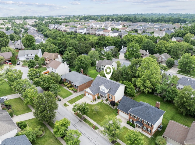 4109 Bridgemont Ln, Lexington, KY 40515 - aerial perspective of suburban area