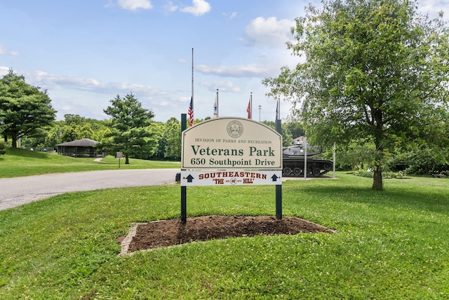 4109 Bridgemont Ln, Lexington, KY 40515 - community / neighborhood sign featuring a yard