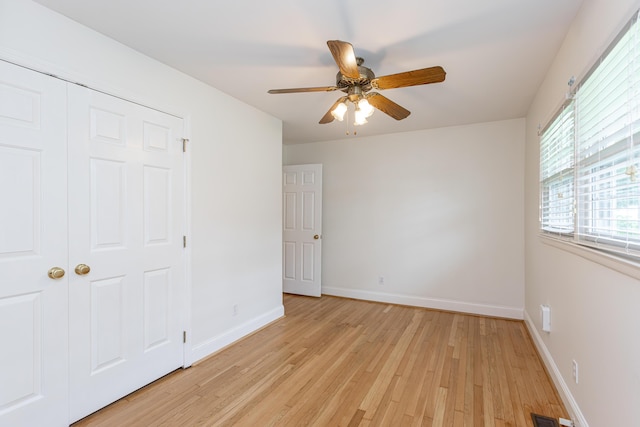 471 Westerfield Way Unit 40503, Lexington, KY 40503 - unfurnished bedroom with light wood-style flooring and ceiling fan