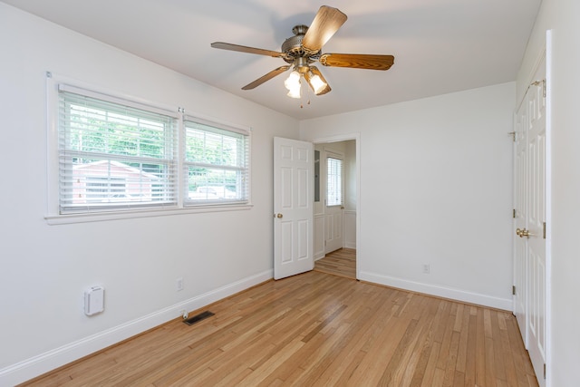 471 Westerfield Way Unit 40503, Lexington, KY 40503 - unfurnished bedroom with light wood-type flooring and ceiling fan