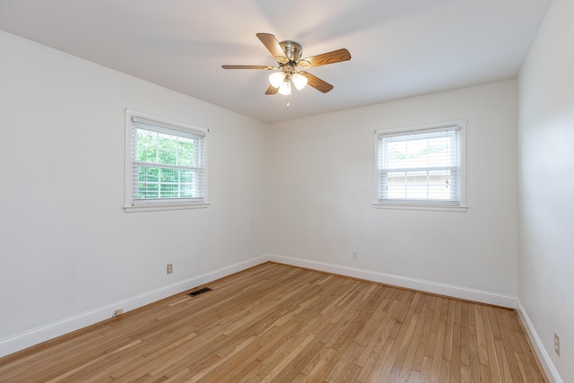 471 Westerfield Way Unit 40503, Lexington, KY 40503 - spare room with light wood finished floors and a ceiling fan