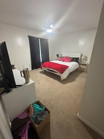 5 Abbey Ln, Middlesboro, KY 40965 - carpeted bedroom with a ceiling fan