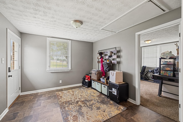 215 New Dixville Rd, Harrodsburg, KY 40330 - interior space featuring a textured ceiling