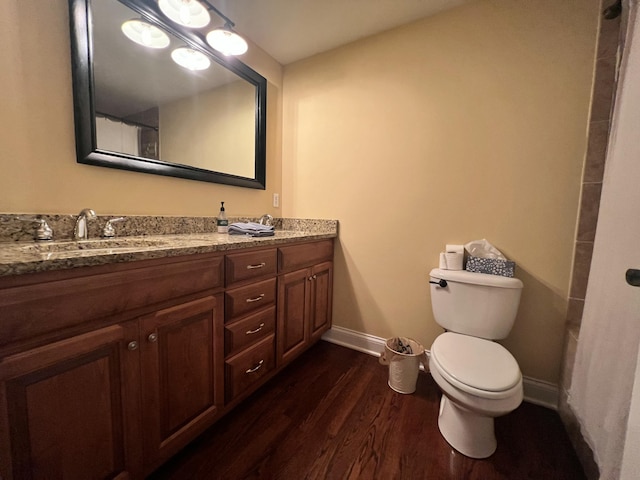 8585 Troy Pike, Versailles, KY 40383 - bathroom featuring double vanity and wood finished floors