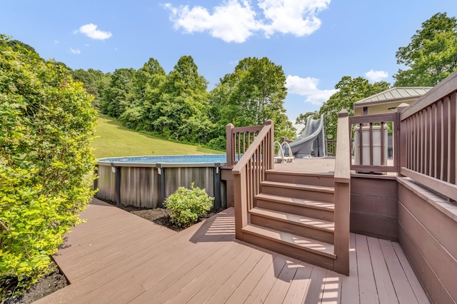 72 Blevins Ln, Vanceburg, KY 41179 - view of wooden deck