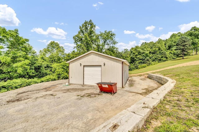 72 Blevins Ln, Vanceburg, KY 41179 - view of detached garage