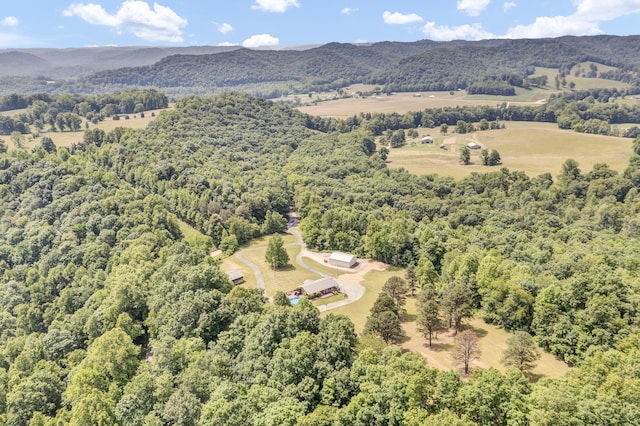 72 Blevins Ln, Vanceburg, KY 41179 - bird's eye view of mountains