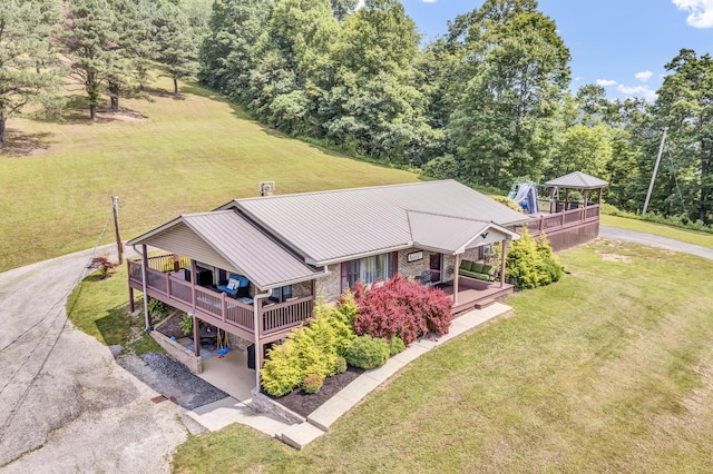 72 Blevins Ln, Vanceburg, KY 41179 - view from above of property