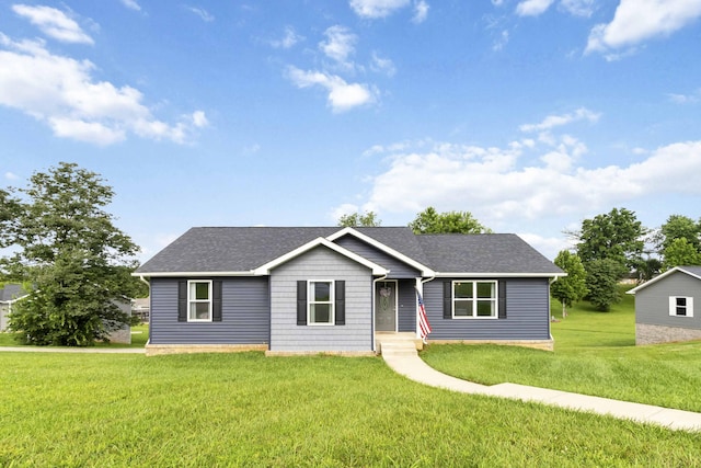 81 Grand Crossing Ct, Somerset, KY 42503 - single story home featuring a front yard and a shingled roof