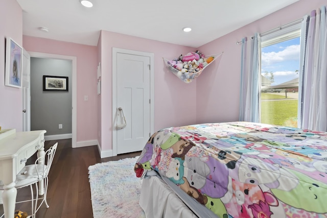 81 Grand Crossing Ct, Somerset, KY 42503 - bedroom featuring recessed lighting and dark wood finished floors