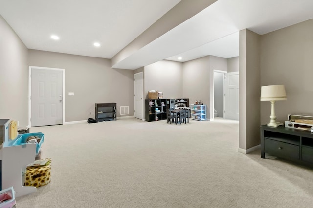81 Grand Crossing Ct, Somerset, KY 42503 - playroom featuring carpet and recessed lighting