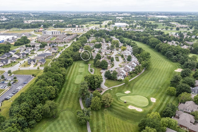 1107 Zoeller Ct, Lexington, KY 40511 - aerial view of property's location featuring a golf club and nearby suburban area
