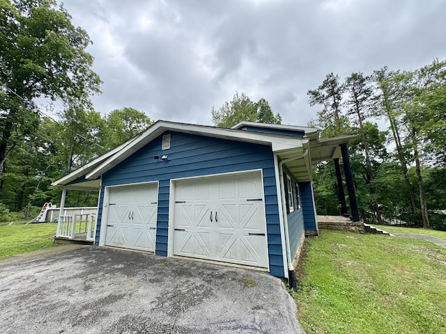 190 Keeneland Trl, Corbin, KY 40701 - view of detached garage