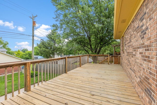 3848 Mcgarry Dr, Lexington, KY 40514 - view of wooden deck