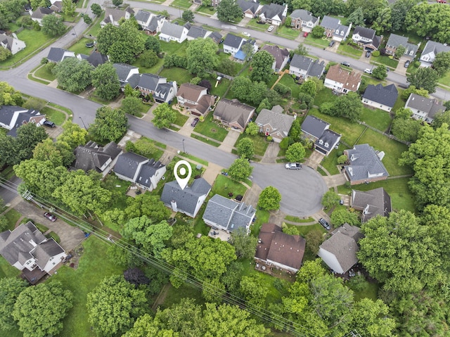 1048 Vero Ct, Lexington, KY 40509 - aerial overview of property's location featuring nearby suburban area