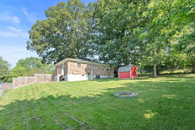 109 Creekstone Ct, Frankfort, KY 40601 - view of yard with a shed