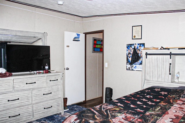610 Freeman Branch Rd, East Bernstadt, KY 40729 - bedroom featuring a textured ceiling