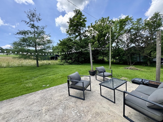 120 Lanetown Rd, Nancy, KY 42544 - view of patio / terrace with an outdoor hangout area
