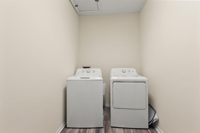 332 Weslyn Way, Nicholasville, KY 40356 - washroom with separate washer and dryer and wood finished floors