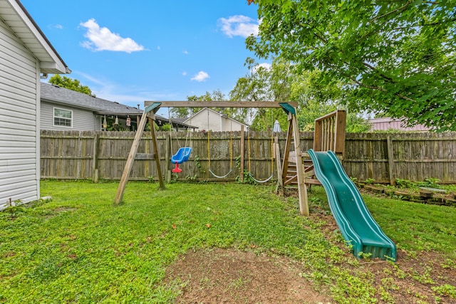 332 Weslyn Way, Nicholasville, KY 40356 - view of jungle gym featuring a fenced backyard