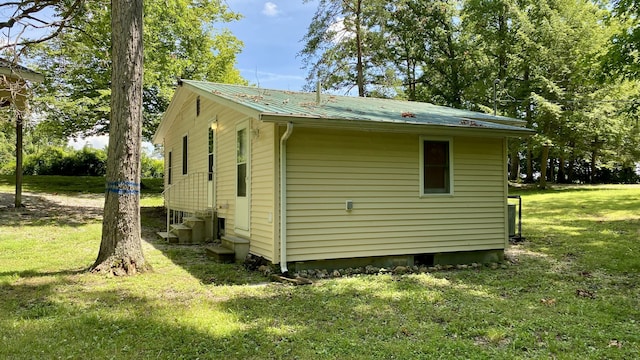 2240 Denny Ridge Rd, Nancy, KY 42544 - view of side of property featuring a lawn and a metal roof