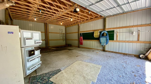 2240 Denny Ridge Rd, Nancy, KY 42544 - garage featuring a garage door opener