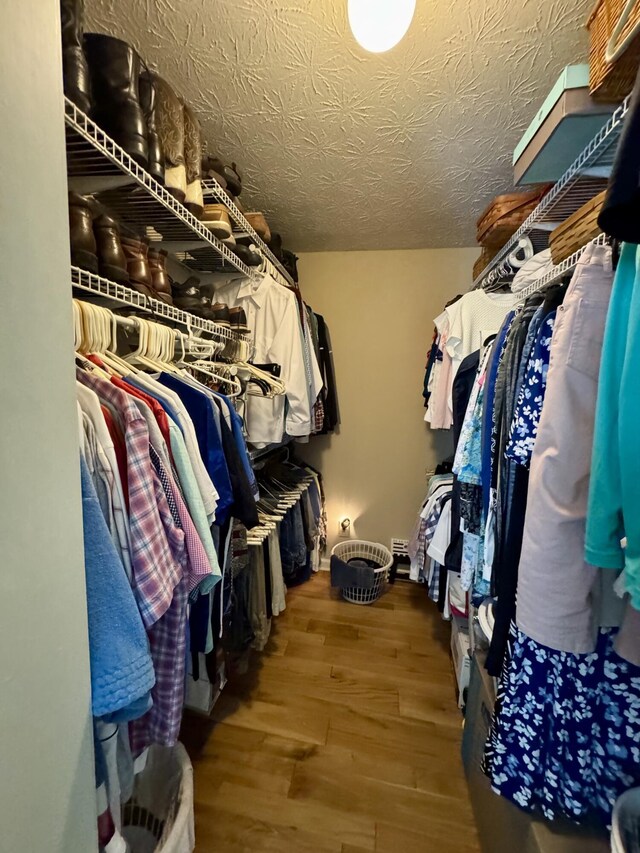 4295 Vince Rd, Nicholasville, KY 40356 - walk in closet with wood finished floors