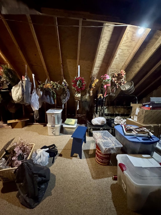 4295 Vince Rd, Nicholasville, KY 40356 - view of unfinished attic