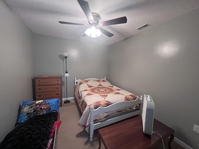 195 Copperhead Rd, Corbin, KY 40701 - bedroom featuring carpet and a ceiling fan