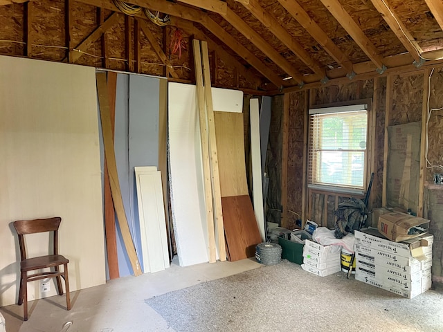 852 Buck Creek Cir, Somerset, KY 42501 - miscellaneous room featuring lofted ceiling