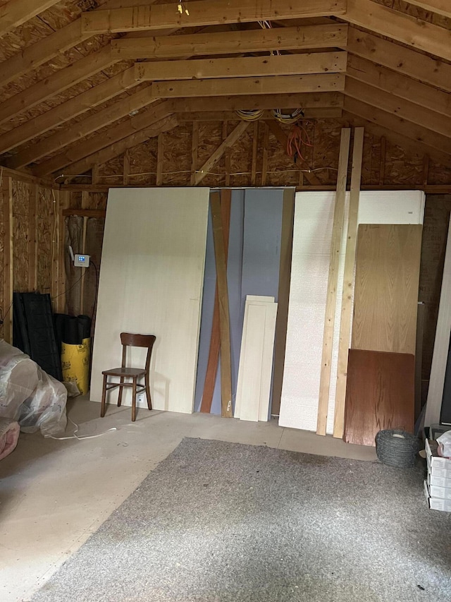 852 Buck Creek Cir, Somerset, KY 42501 - miscellaneous room with vaulted ceiling