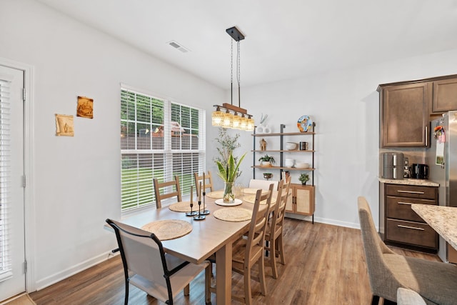 137 Kirkstall Way, Georgetown, KY 40324 - dining area with dark wood-type flooring