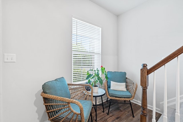 137 Kirkstall Way, Georgetown, KY 40324 - living area with wood finished floors and stairs