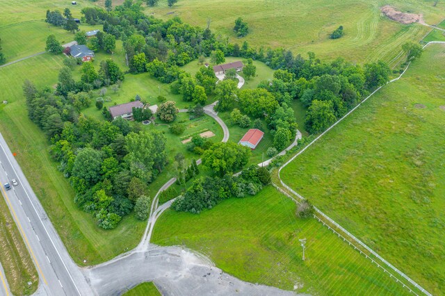 2301 Harrodsburg Rd, Lawrenceburg, KY 40342 - aerial view of property's location with rural landscape and a tree filled landscape