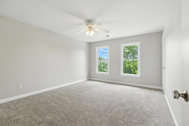 4433 River Ridge Rd, Lexington, KY 40515 - carpeted empty room with a ceiling fan and baseboards