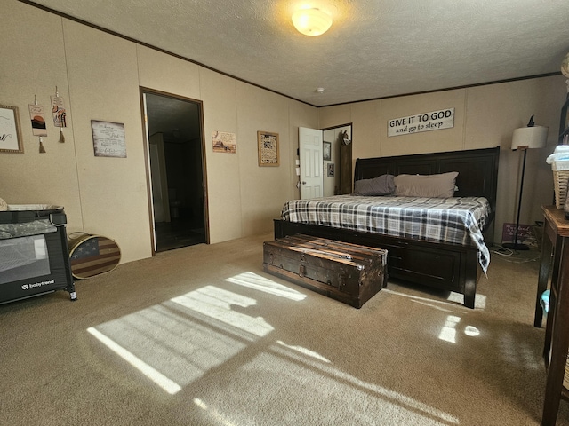 421 Dry Branch Rd, Morehead, KY 40351 - carpeted bedroom featuring a textured ceiling