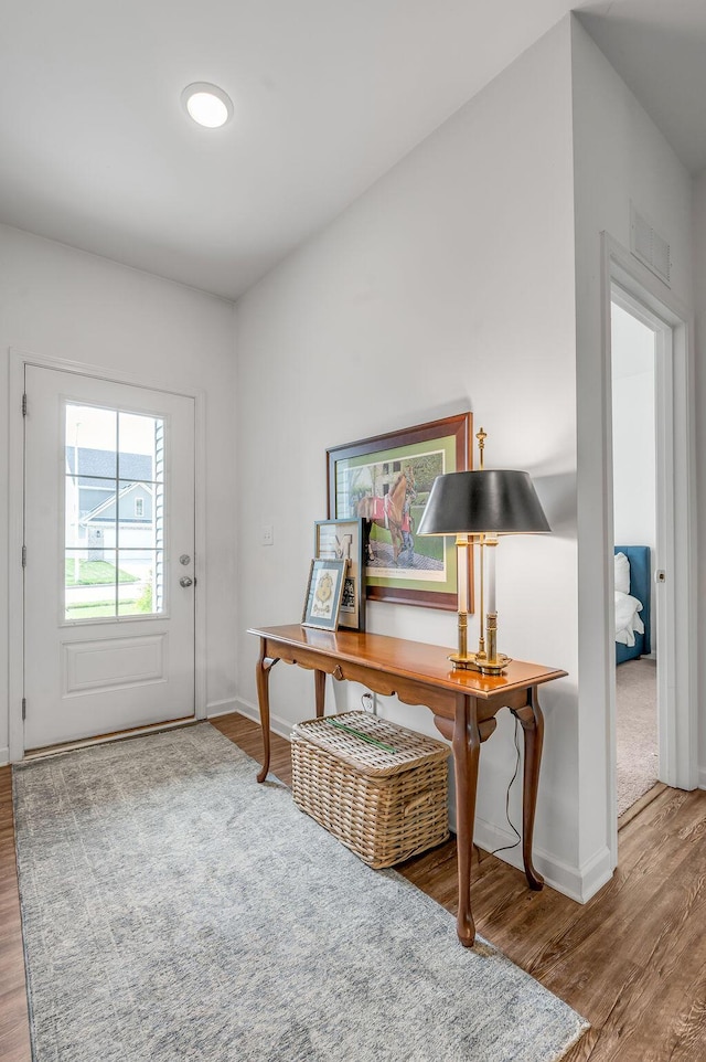 117 Mcafee Dr, Nicholasville, KY 40356 - entryway featuring wood finished floors and baseboards