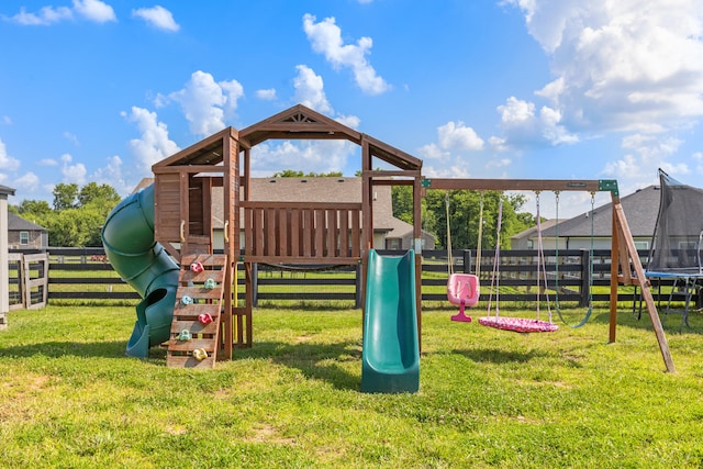 309 Memory Ln, Richmond, KY 40475 - view of playground with a trampoline