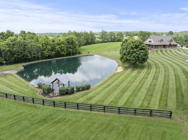 4111 Stanford Rd, Danville, KY 40422 - view of yard with a water view
