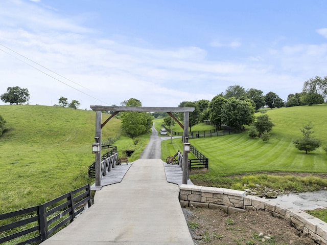 4111 Stanford Rd, Danville, KY 40422 - view of home's community with a yard