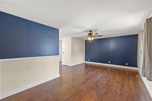 263 Hunter Ridge Dr, Lawrenceburg, KY 40342 - empty room with ceiling fan and wood finished floors