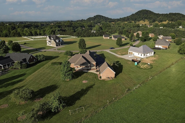 168 Master Ct, Hustonville, KY 40437 - aerial view of property and surrounding area featuring a forest