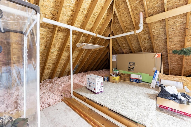 168 Master Ct, Hustonville, KY 40437 - view of attic