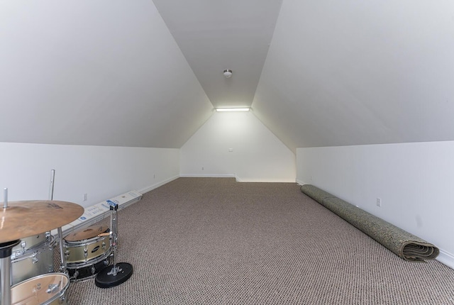 168 Master Ct, Hustonville, KY 40437 - bonus room featuring carpet flooring and vaulted ceiling