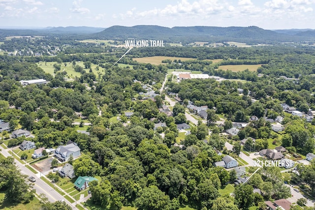 321 Center St, Berea, KY 40403 - bird's eye view of mountains