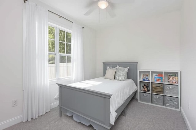 128 Bethany Trce, Lancaster, KY 40444 - carpeted bedroom with baseboards and ceiling fan