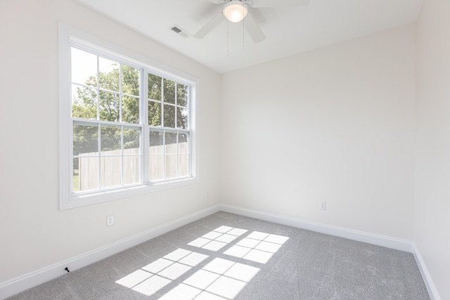 128 Bethany Trce, Lancaster, KY 40444 - empty room featuring light carpet and a ceiling fan