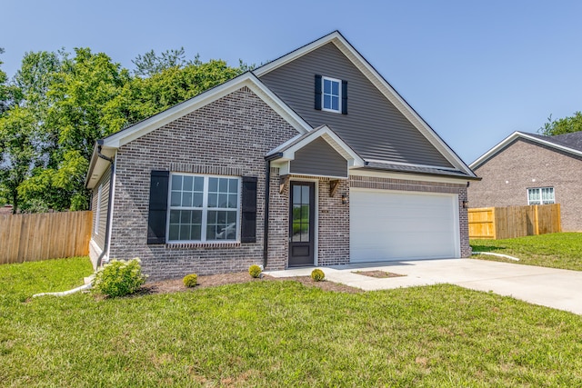 128 Bethany Trce, Lancaster, KY 40444 - traditional-style house with brick siding, concrete driveway, and a garage
