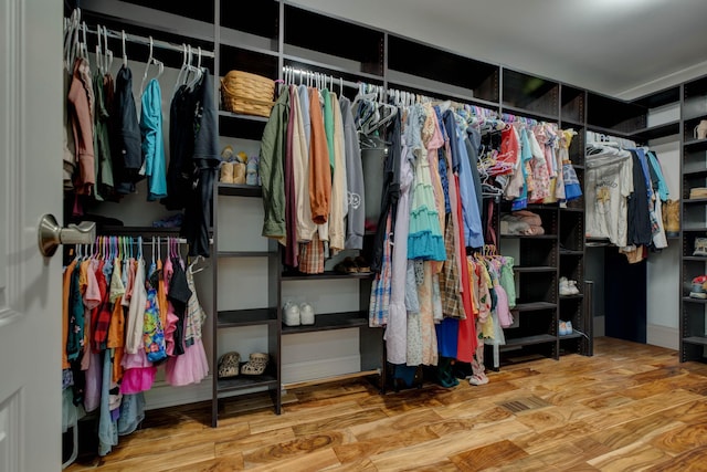 1831 Kiddville Rd, Winchester, KY 40391 - spacious closet with wood finished floors