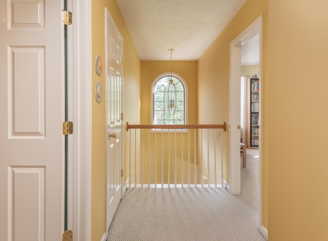3265 Scottish Trce, Lexington, KY 40509 - corridor with carpet flooring, an upstairs landing, and a textured ceiling